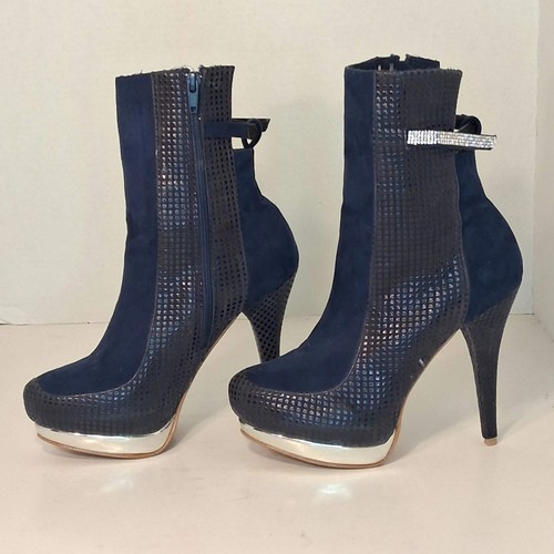 Stivaletti miguel rosetty blu - stivaletti,